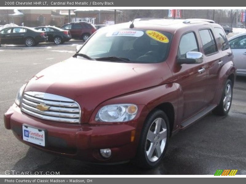Cardinal Red Metallic / Ebony Black 2008 Chevrolet HHR LT