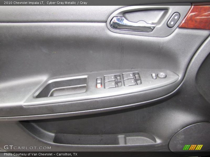 Cyber Gray Metallic / Gray 2010 Chevrolet Impala LT