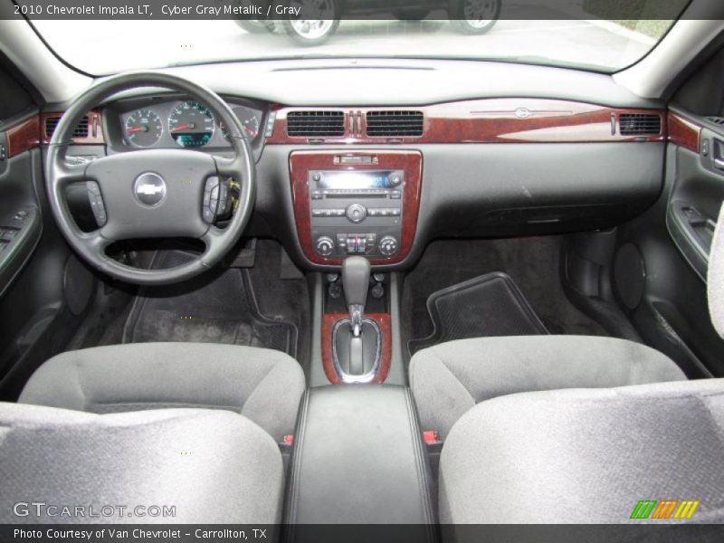 Cyber Gray Metallic / Gray 2010 Chevrolet Impala LT