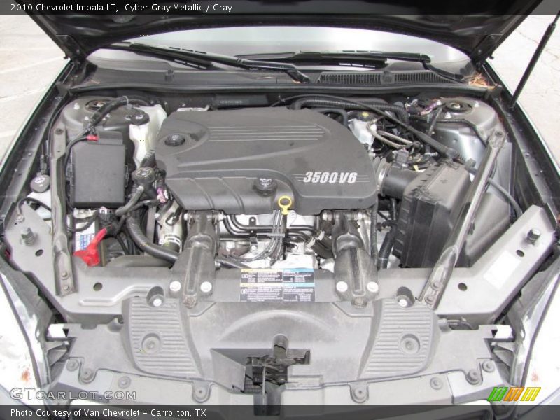 Cyber Gray Metallic / Gray 2010 Chevrolet Impala LT