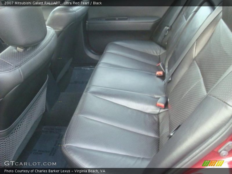  2007 Galant RALLIART Black Interior