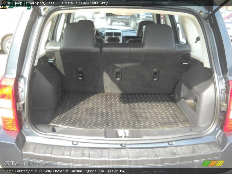 Steel Blue Metallic / Dark Slate Gray 2008 Jeep Patriot Sport