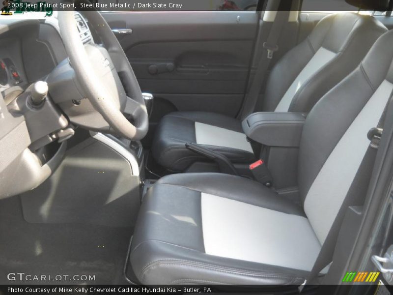 Steel Blue Metallic / Dark Slate Gray 2008 Jeep Patriot Sport
