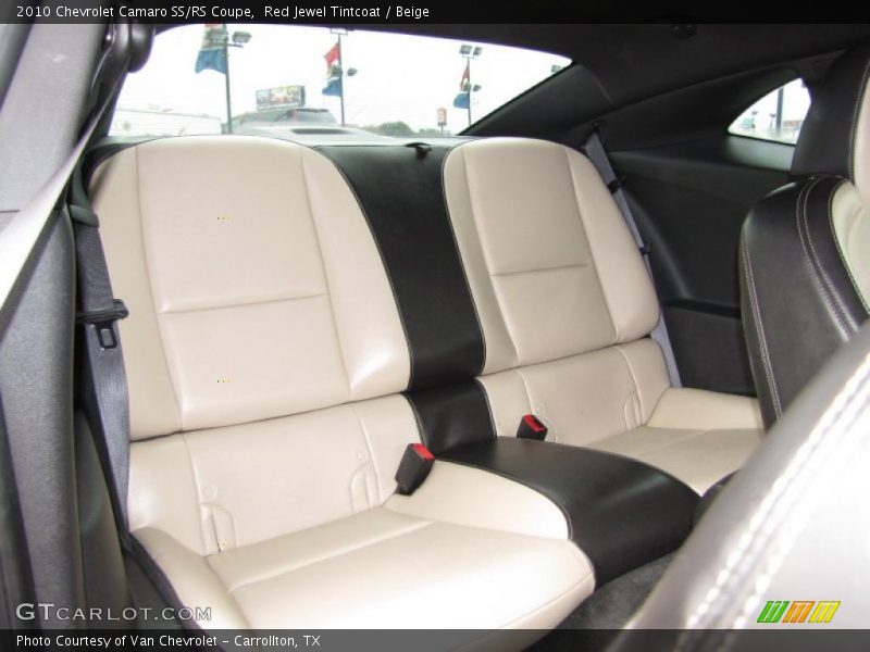 Red Jewel Tintcoat / Beige 2010 Chevrolet Camaro SS/RS Coupe