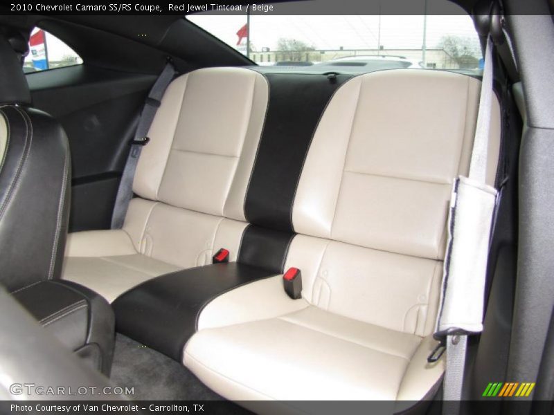 Red Jewel Tintcoat / Beige 2010 Chevrolet Camaro SS/RS Coupe