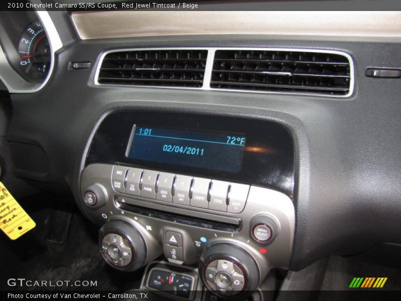 Red Jewel Tintcoat / Beige 2010 Chevrolet Camaro SS/RS Coupe