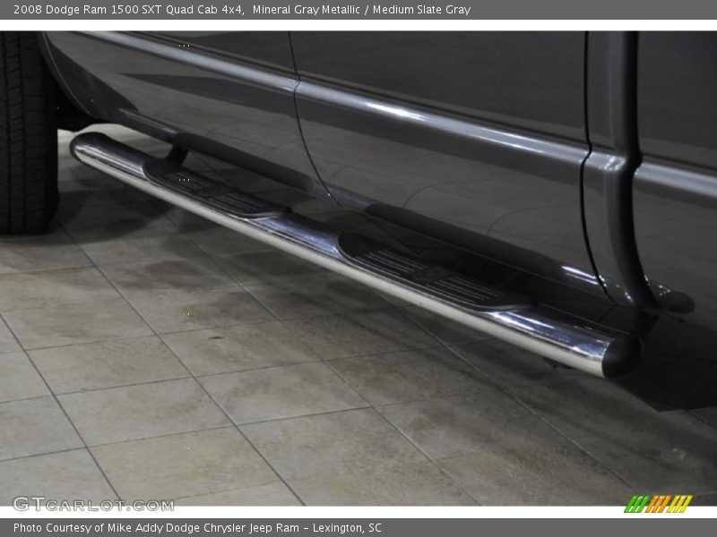 Mineral Gray Metallic / Medium Slate Gray 2008 Dodge Ram 1500 SXT Quad Cab 4x4