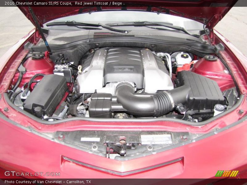 Red Jewel Tintcoat / Beige 2010 Chevrolet Camaro SS/RS Coupe