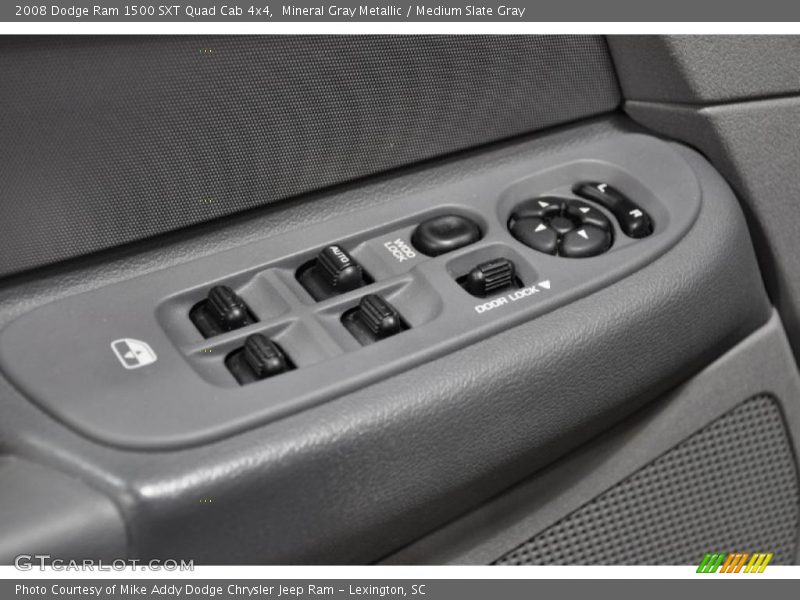Mineral Gray Metallic / Medium Slate Gray 2008 Dodge Ram 1500 SXT Quad Cab 4x4