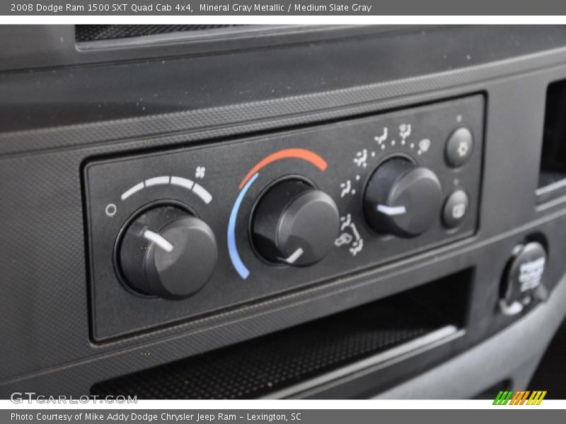 Mineral Gray Metallic / Medium Slate Gray 2008 Dodge Ram 1500 SXT Quad Cab 4x4