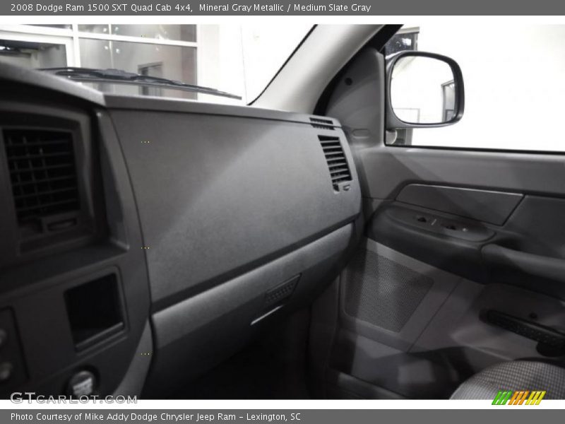 Mineral Gray Metallic / Medium Slate Gray 2008 Dodge Ram 1500 SXT Quad Cab 4x4