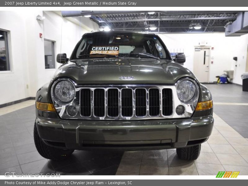 Jeep Green Metallic / Medium Slate Gray 2007 Jeep Liberty Limited 4x4