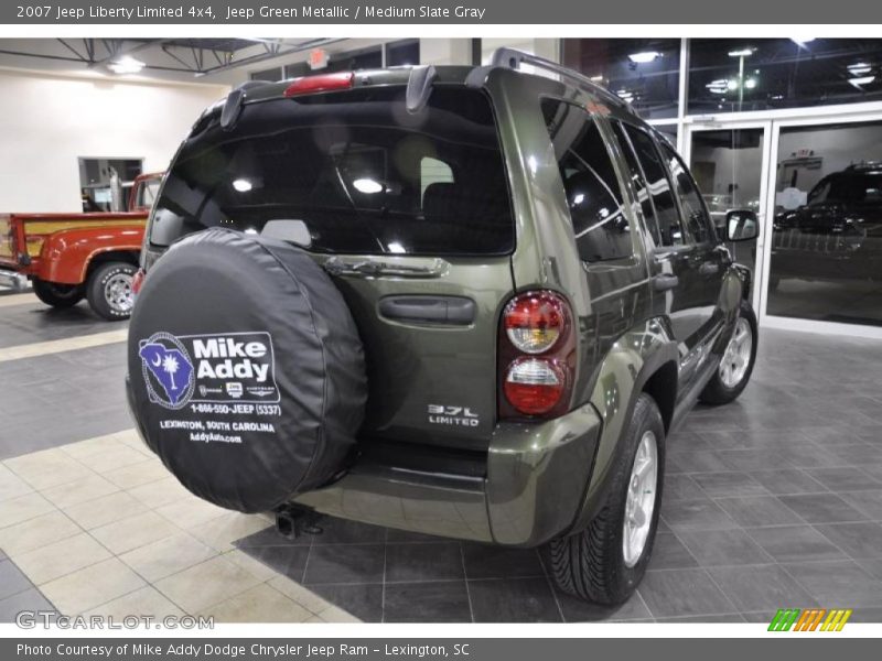 Jeep Green Metallic / Medium Slate Gray 2007 Jeep Liberty Limited 4x4