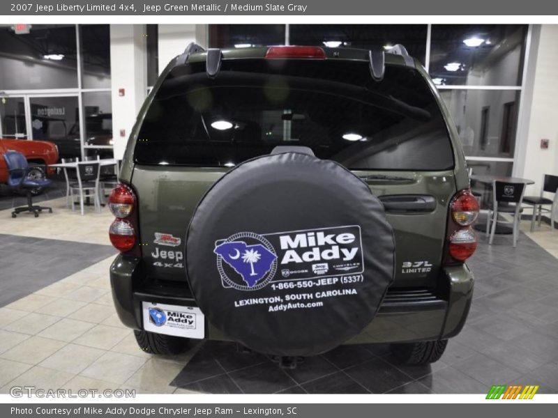 Jeep Green Metallic / Medium Slate Gray 2007 Jeep Liberty Limited 4x4