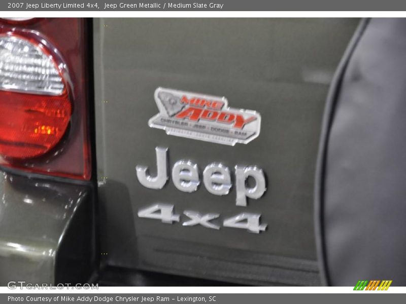 Jeep Green Metallic / Medium Slate Gray 2007 Jeep Liberty Limited 4x4