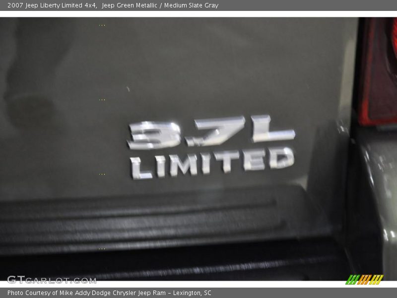 Jeep Green Metallic / Medium Slate Gray 2007 Jeep Liberty Limited 4x4