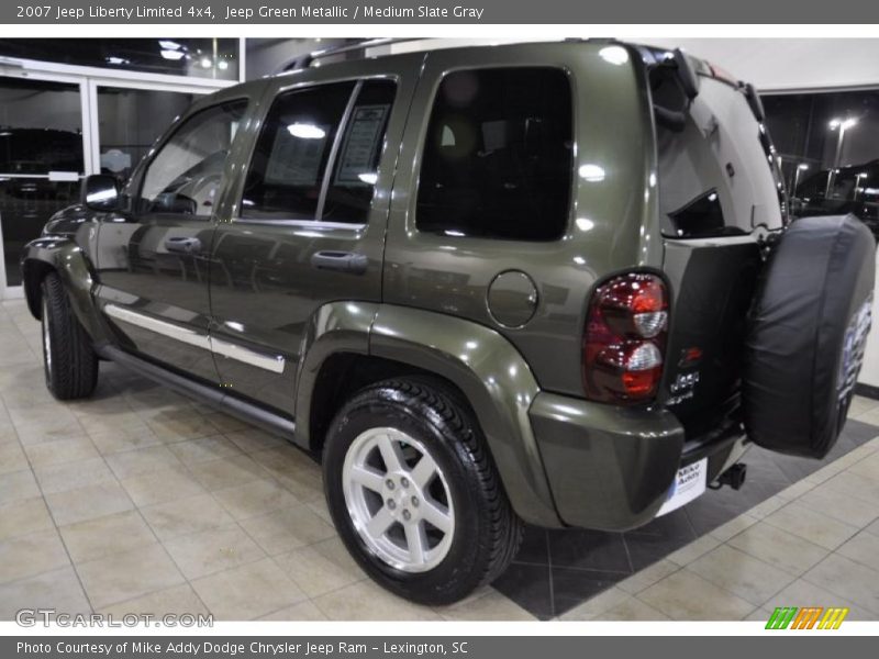 Jeep Green Metallic / Medium Slate Gray 2007 Jeep Liberty Limited 4x4