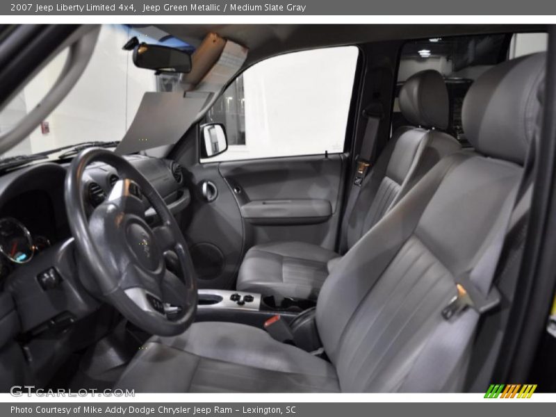 Jeep Green Metallic / Medium Slate Gray 2007 Jeep Liberty Limited 4x4
