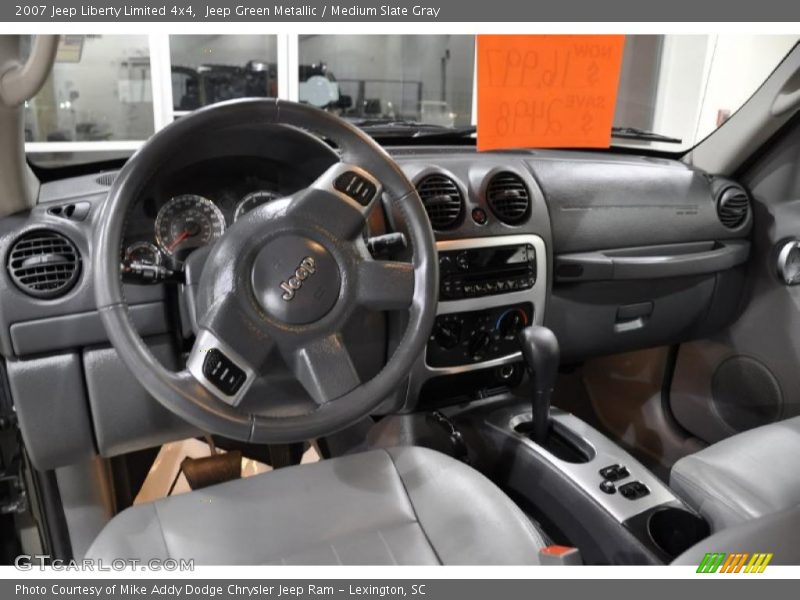 Jeep Green Metallic / Medium Slate Gray 2007 Jeep Liberty Limited 4x4