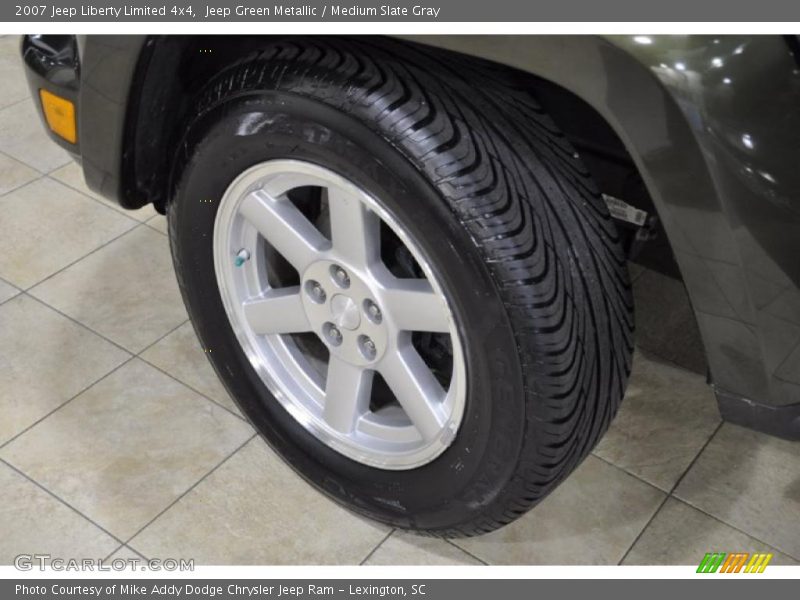 Jeep Green Metallic / Medium Slate Gray 2007 Jeep Liberty Limited 4x4