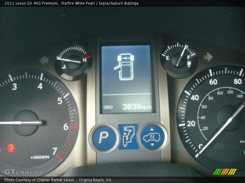  2011 GX 460 Premium 460 Premium Gauges