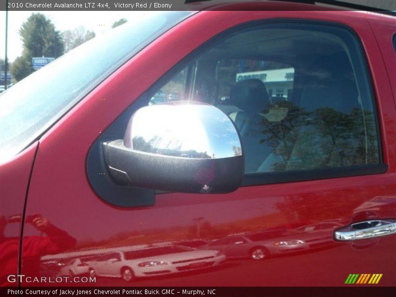 Victory Red / Ebony 2010 Chevrolet Avalanche LTZ 4x4