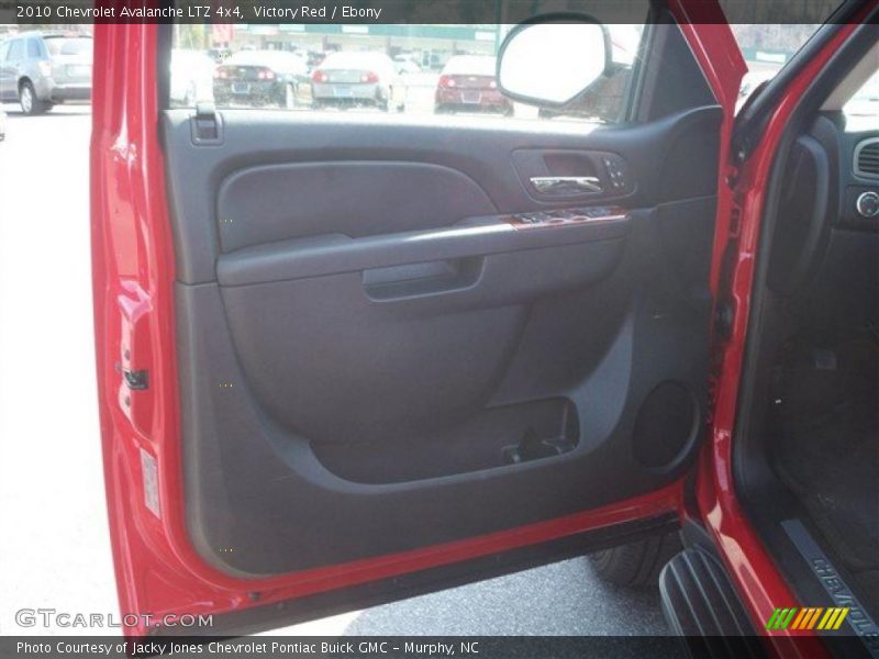 Victory Red / Ebony 2010 Chevrolet Avalanche LTZ 4x4