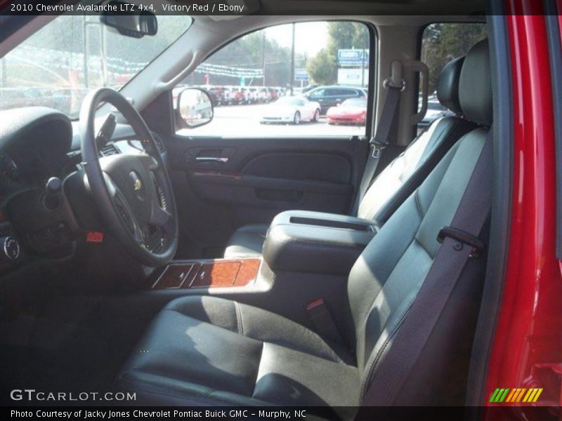 Victory Red / Ebony 2010 Chevrolet Avalanche LTZ 4x4