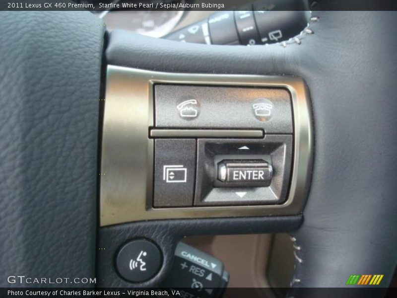Controls of 2011 GX 460 Premium