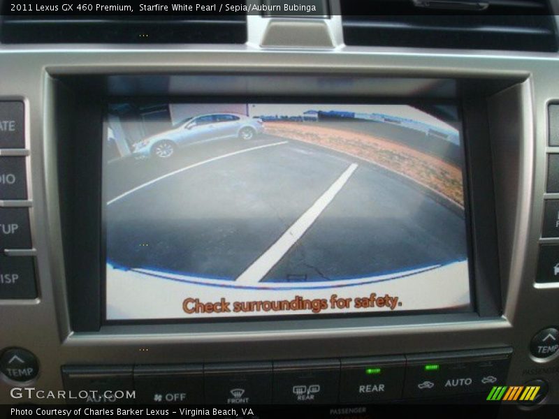 Starfire White Pearl / Sepia/Auburn Bubinga 2011 Lexus GX 460 Premium