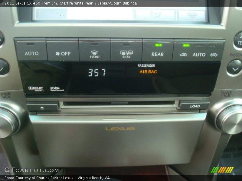 Controls of 2011 GX 460 Premium