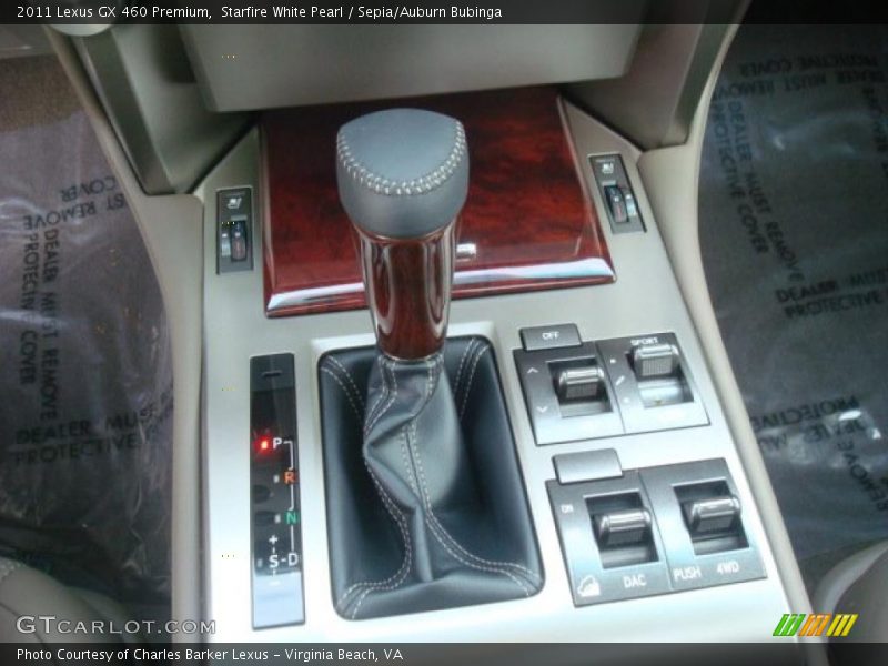  2011 GX 460 Premium 6 Speed ECT-i Automatic Shifter