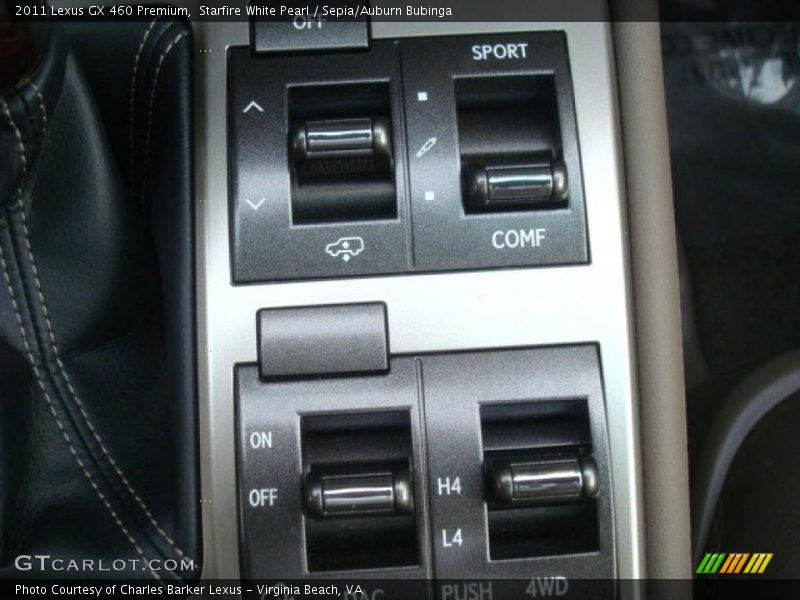 Controls of 2011 GX 460 Premium