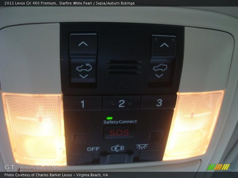 Starfire White Pearl / Sepia/Auburn Bubinga 2011 Lexus GX 460 Premium
