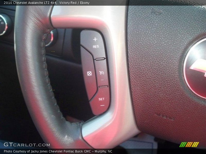 Victory Red / Ebony 2010 Chevrolet Avalanche LTZ 4x4