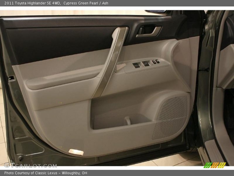 Cypress Green Pearl / Ash 2011 Toyota Highlander SE 4WD