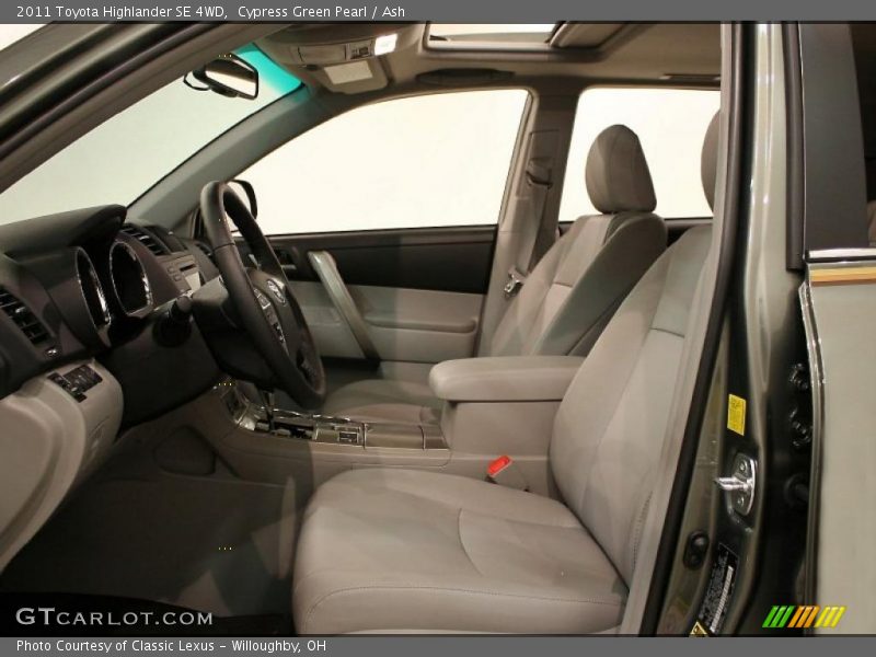 Cypress Green Pearl / Ash 2011 Toyota Highlander SE 4WD