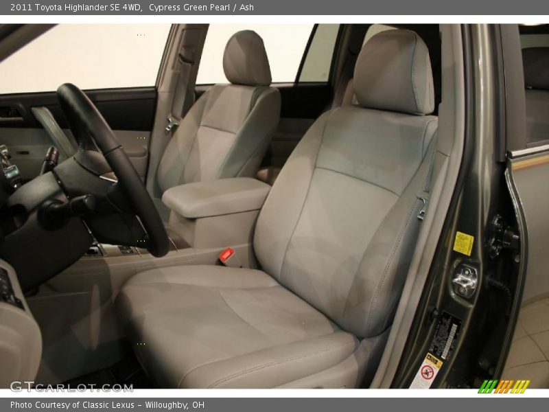 Cypress Green Pearl / Ash 2011 Toyota Highlander SE 4WD