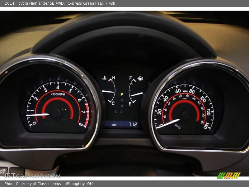  2011 Highlander SE 4WD SE 4WD Gauges