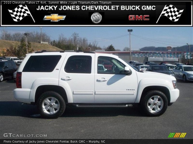 Summit White / Light Titanium/Dark Titanium 2010 Chevrolet Tahoe LT 4x4