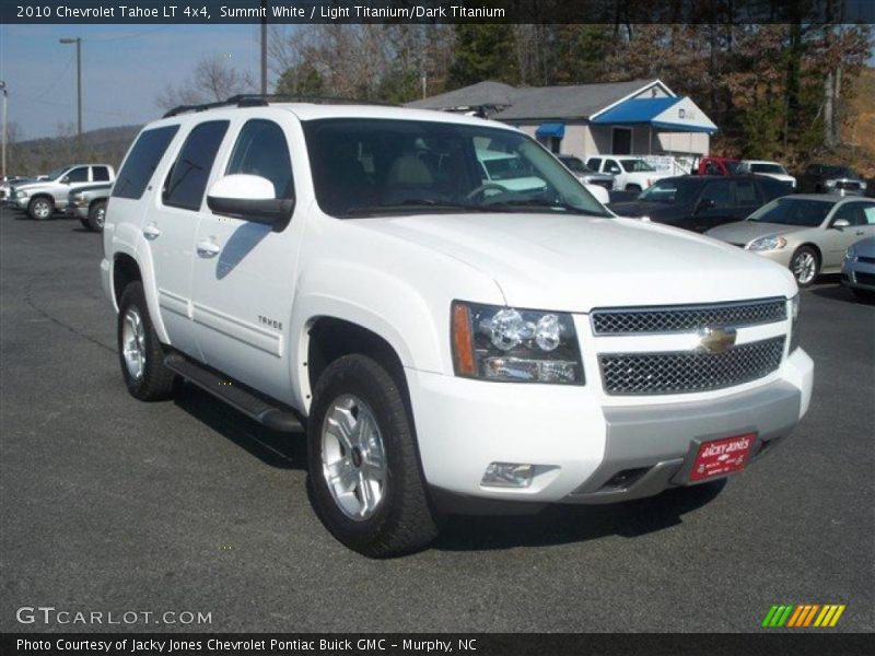 Summit White / Light Titanium/Dark Titanium 2010 Chevrolet Tahoe LT 4x4