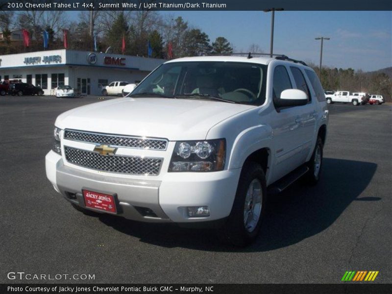 Summit White / Light Titanium/Dark Titanium 2010 Chevrolet Tahoe LT 4x4