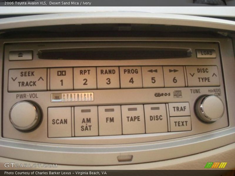 Desert Sand Mica / Ivory 2006 Toyota Avalon XLS