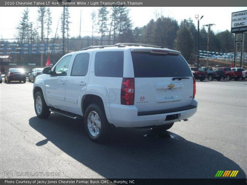 Summit White / Light Titanium/Dark Titanium 2010 Chevrolet Tahoe LT 4x4