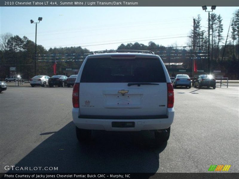 Summit White / Light Titanium/Dark Titanium 2010 Chevrolet Tahoe LT 4x4