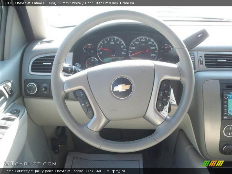 Summit White / Light Titanium/Dark Titanium 2010 Chevrolet Tahoe LT 4x4