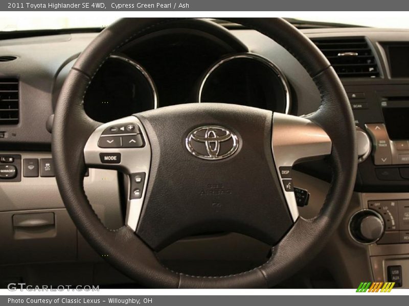 Cypress Green Pearl / Ash 2011 Toyota Highlander SE 4WD
