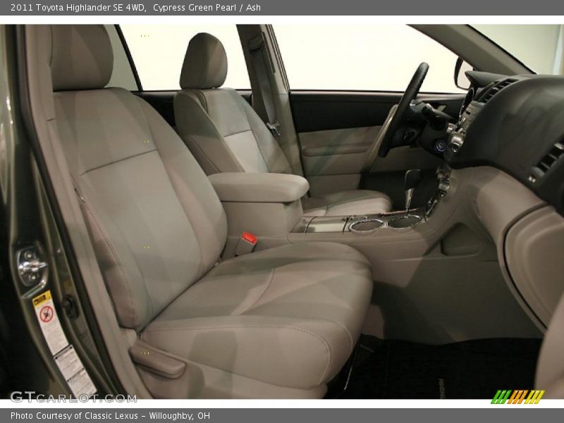 Cypress Green Pearl / Ash 2011 Toyota Highlander SE 4WD