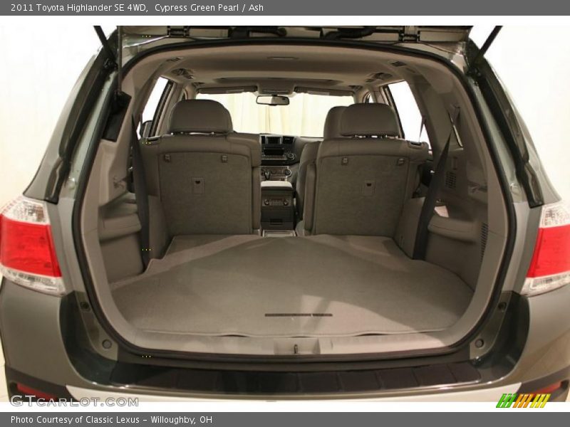  2011 Highlander SE 4WD Trunk