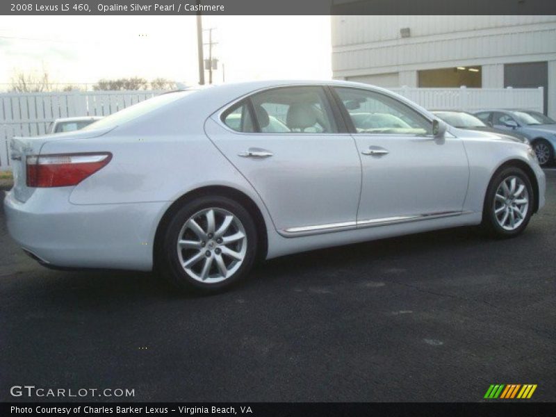 Opaline Silver Pearl / Cashmere 2008 Lexus LS 460